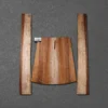 Black Acacia Acoustic Guitar Back and Sides Orchestra Model (OM) Set - BAOM000007 3 07.1