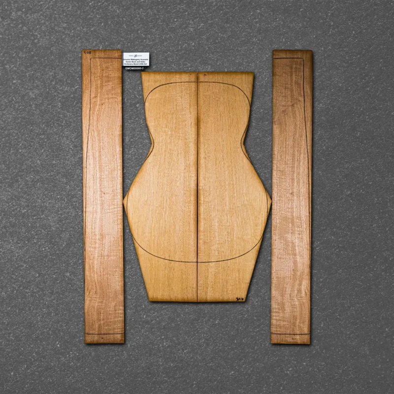 Honduran Mahogany Acoustic Guitar Back and Sides Orchestra Model (OM) Set - HMOM000080 5 080.2