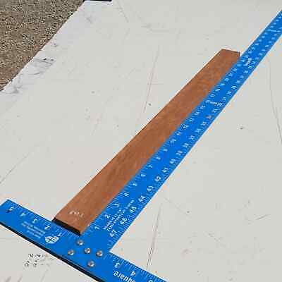 Dimensional Lumber 99 Honduran Mahogany G1 0.875x1.875x24.5 Blank Wood for Woodworking Projects