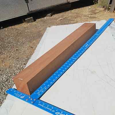 Dimensional Lumber 112 Honduran Mahogany G1 3.75x4x33.5 Blank Wood for Woodworking Projects