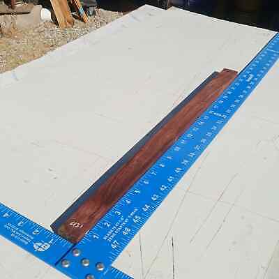 Honduran Rosewood G1 0.75x1.25x23.25 Blank Wood for Woodworking Projects