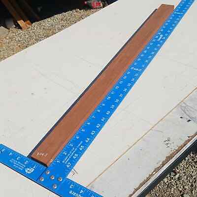 Dimensional Lumber 110 Honduran Mahogany G1 1x2x32.875 Blank Wood for Woodworking Projects