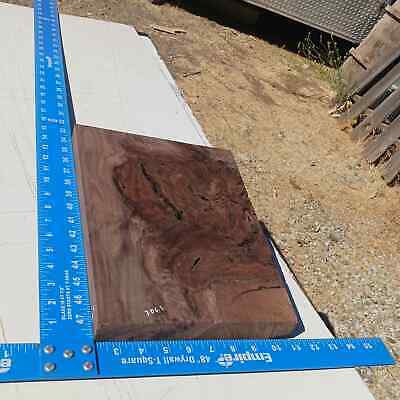 Dimensional Lumber 60 Claro Walnut Burl G2 1.5x9.25x14.125 Blank Wood for Woodworking Projects