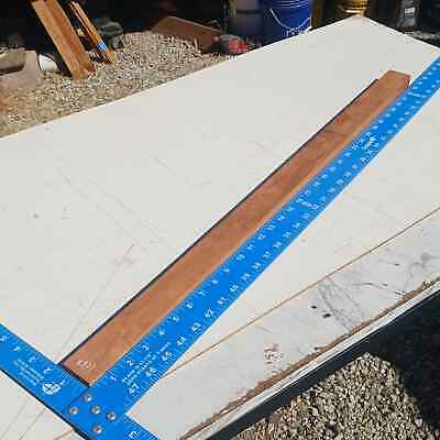 Dimensional Lumber 103 Honduran Mahogany G1 0.878x1.625x33.125 Blank Wood for Woodworking Projects