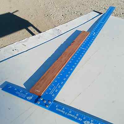 Dimensional Lumber 96 Honduran Mahogany G1 0.75x2x23.75 Blank Wood for Woodworking Projects