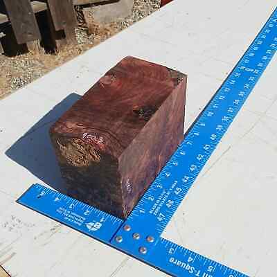 Honduran Rosewood Burl G1 3.75x5.25x7 Blank Wood for Woodworking Projects 3 Honduran Rosewood Burl G1 3.75x5.25x7 Blank Wood for Woodworking Projects - Image 3