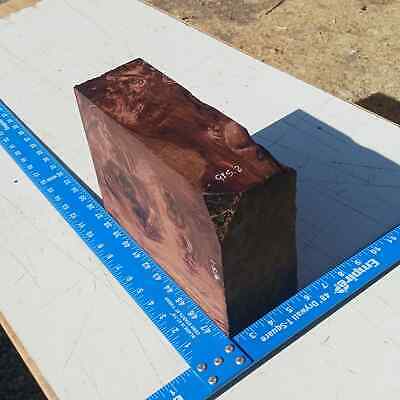 Honduran Rosewood Burl G1 3.875x7.875x11.125 Blank Wood for Woodworking Projects 2 Honduran Rosewood Burl G1 3.875x7.875x11.125 Blank Wood for Woodworking Projects - Image 2