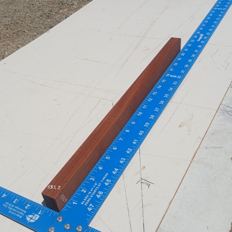 Honduran Mahogany G2 1x1.75x20.75 Blank Wood for Woodworking Projects 7 57 1010