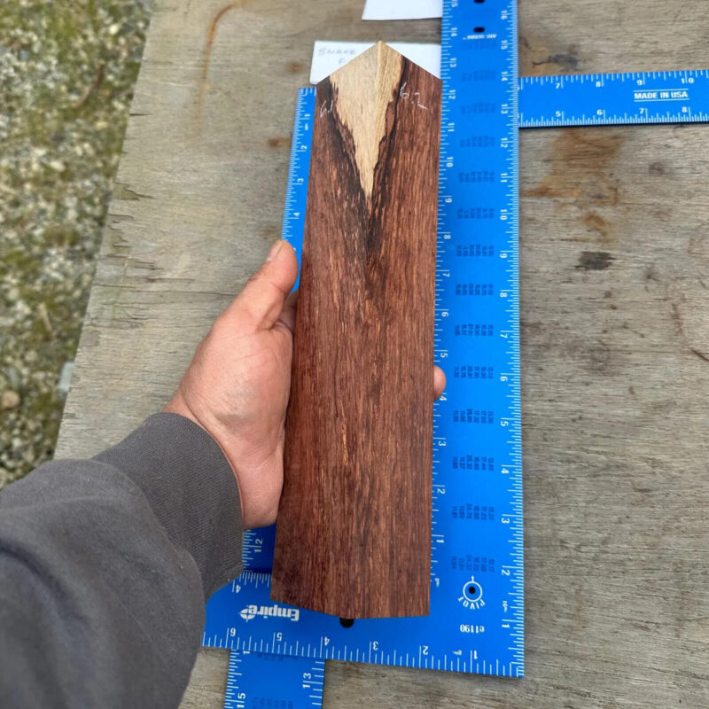 Honduran Rosewood 1.875x2.25x11 Blank Wood for Knife Handles, Pen Blank & more