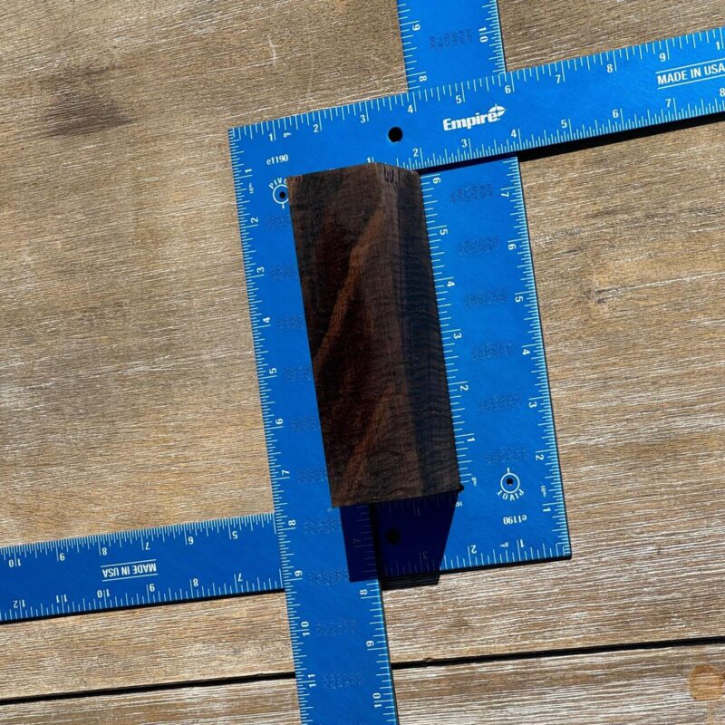 Claro Walnut G2 1.81x2.186x6.125 Blank Wood for Woodworking Projects 6 57 127