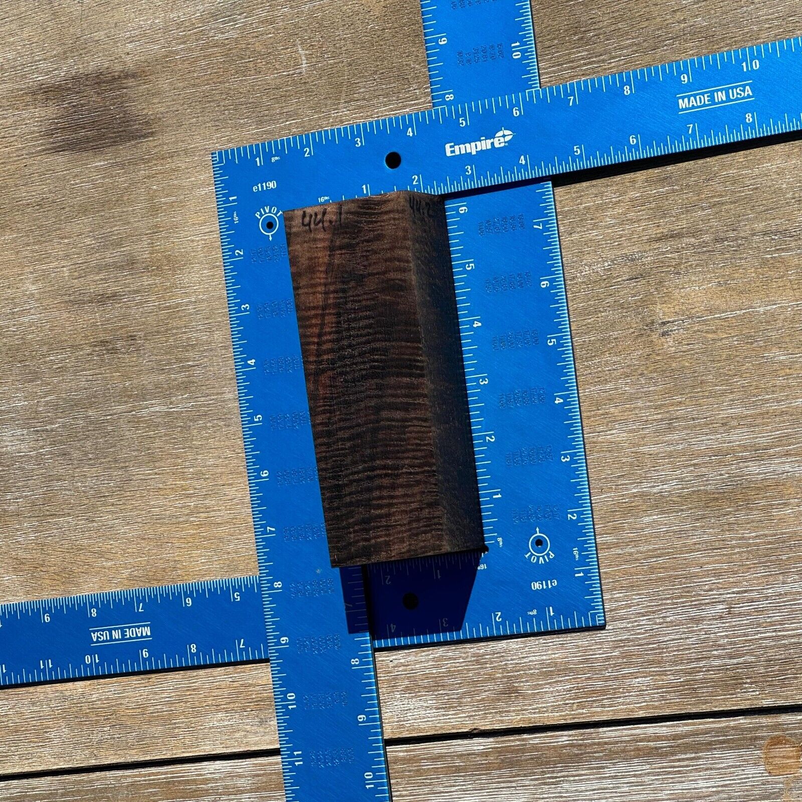 Claro Walnut G2 1.81x2.186x6.125 Blank Wood for Woodworking Projects 4 Claro Walnut G2 1.81x2.186x6.125 Blank Wood for Woodworking Projects - Image 4