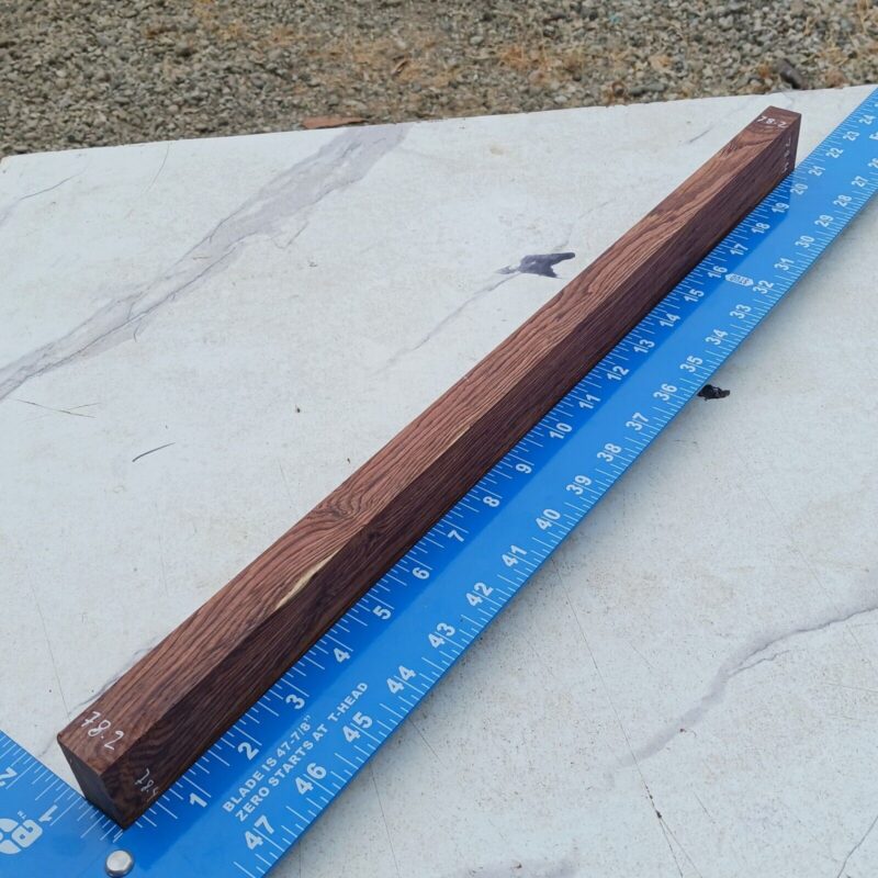 Honduran Rosewood G1 0.875x1.875x20.875 Blank Wood for Woodworking Projects 6 57 155