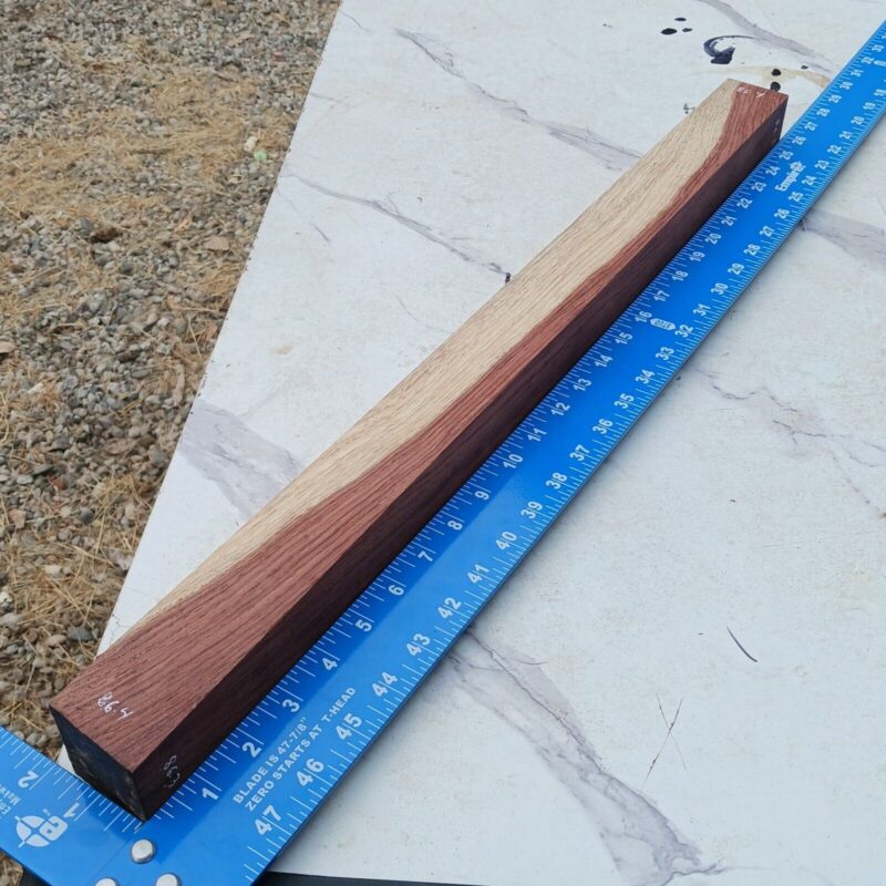 Honduran Rosewood G2 1x1.25x34.5 Blank Wood for Woodworking Projects 6 57 167