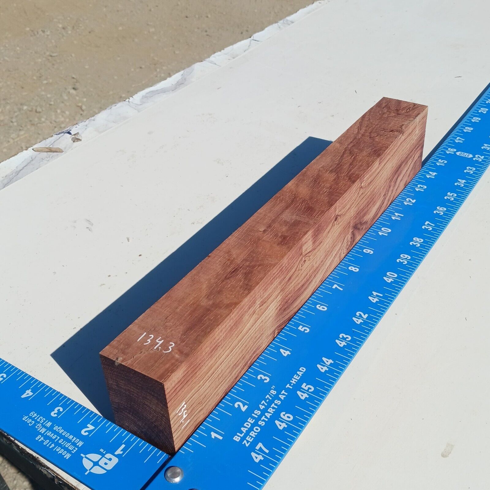 Honduran Rosewood G2 1.625x2.75x14.125 Blank Wood for Woodworking Projects 3 Honduran Rosewood G2 1.625x2.75x14.125 Blank Wood for Woodworking Projects - Image 3