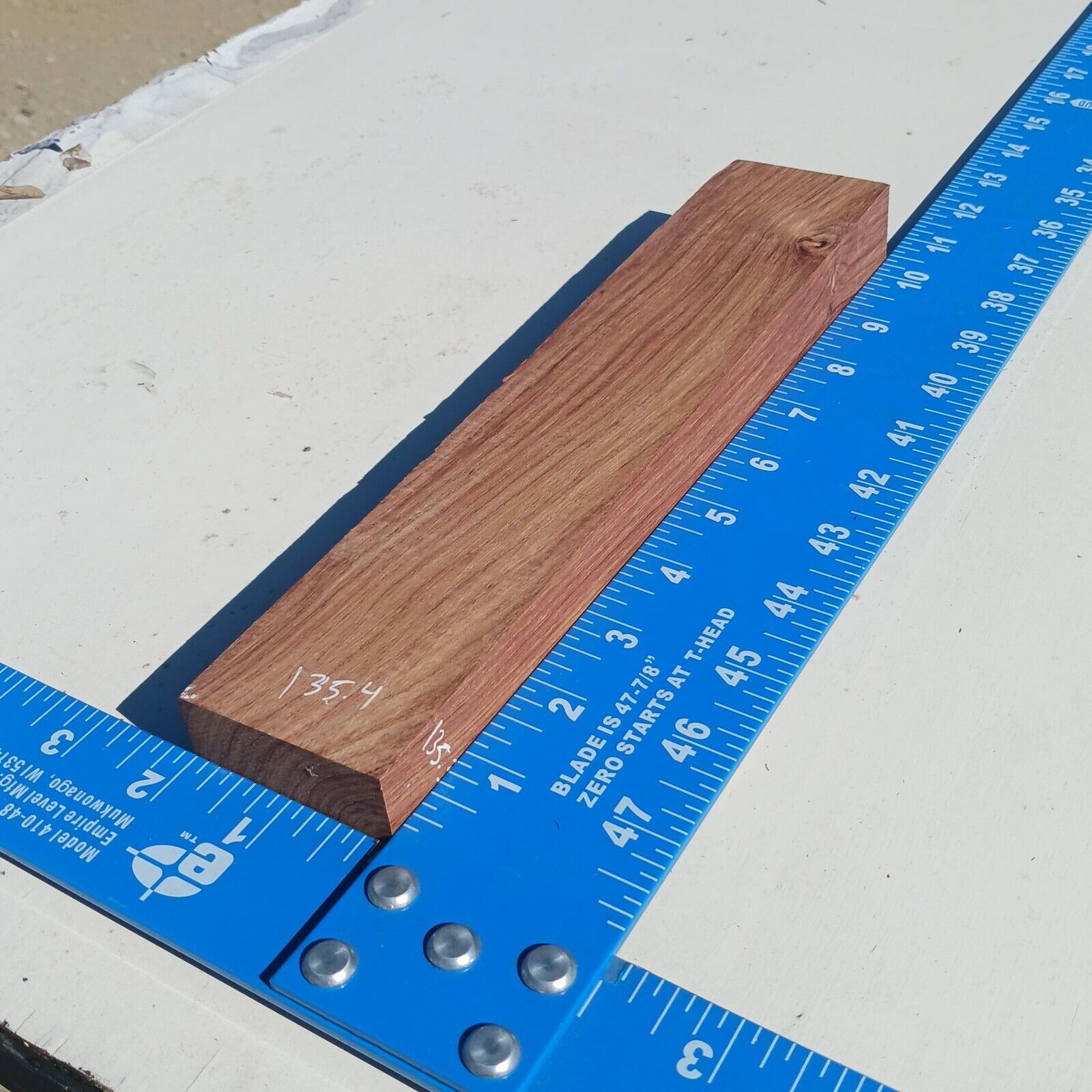 Honduran Rosewood G1 1x2x10.375 Blank Wood for Woodworking Projects 1 Honduran Rosewood G1 1x2x10.375 Blank Wood for Woodworking Projects