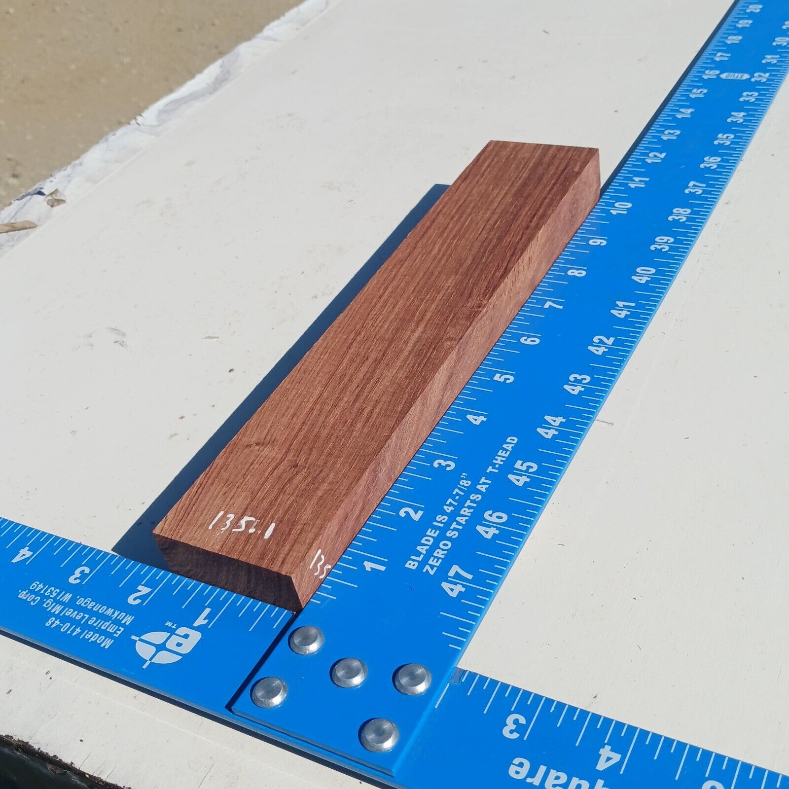 Honduran Rosewood G1 1x2x10.375 Blank Wood for Woodworking Projects 3 Honduran Rosewood G1 1x2x10.375 Blank Wood for Woodworking Projects - Image 3