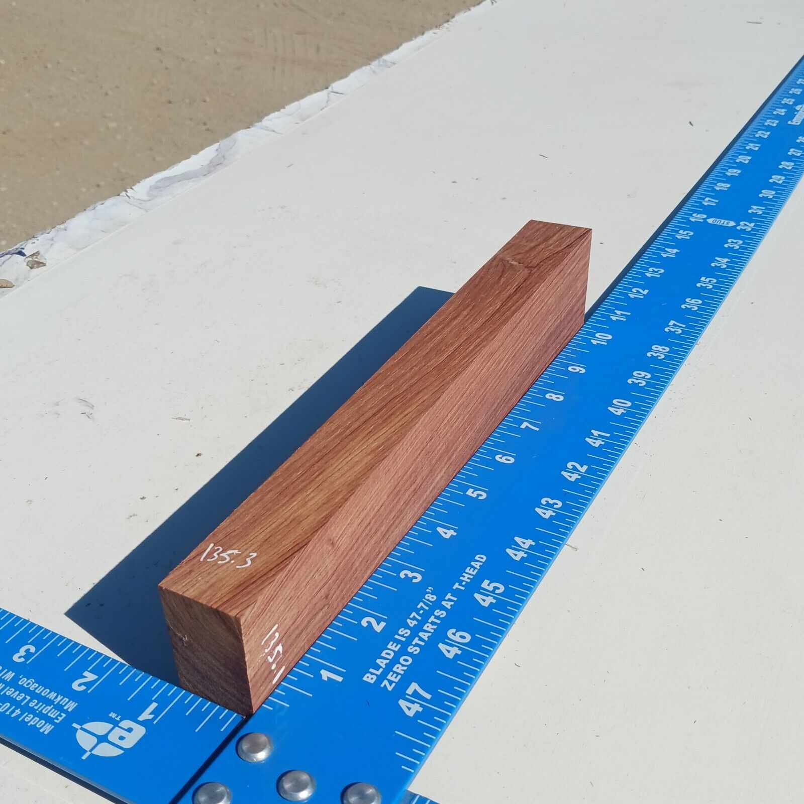 Honduran Rosewood G1 1x2x10.375 Blank Wood for Woodworking Projects 4 Honduran Rosewood G1 1x2x10.375 Blank Wood for Woodworking Projects - Image 4