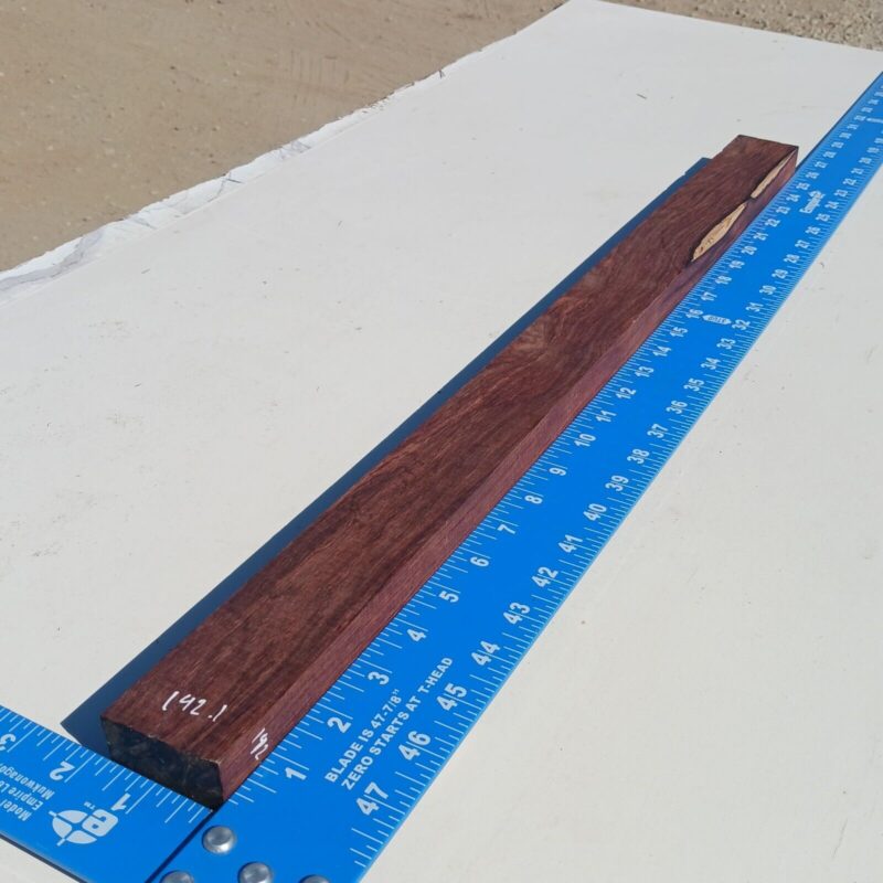 Honduran Rosewood G1 1x1.875x26 Blank Wood for Woodworking Projects 6 57 211