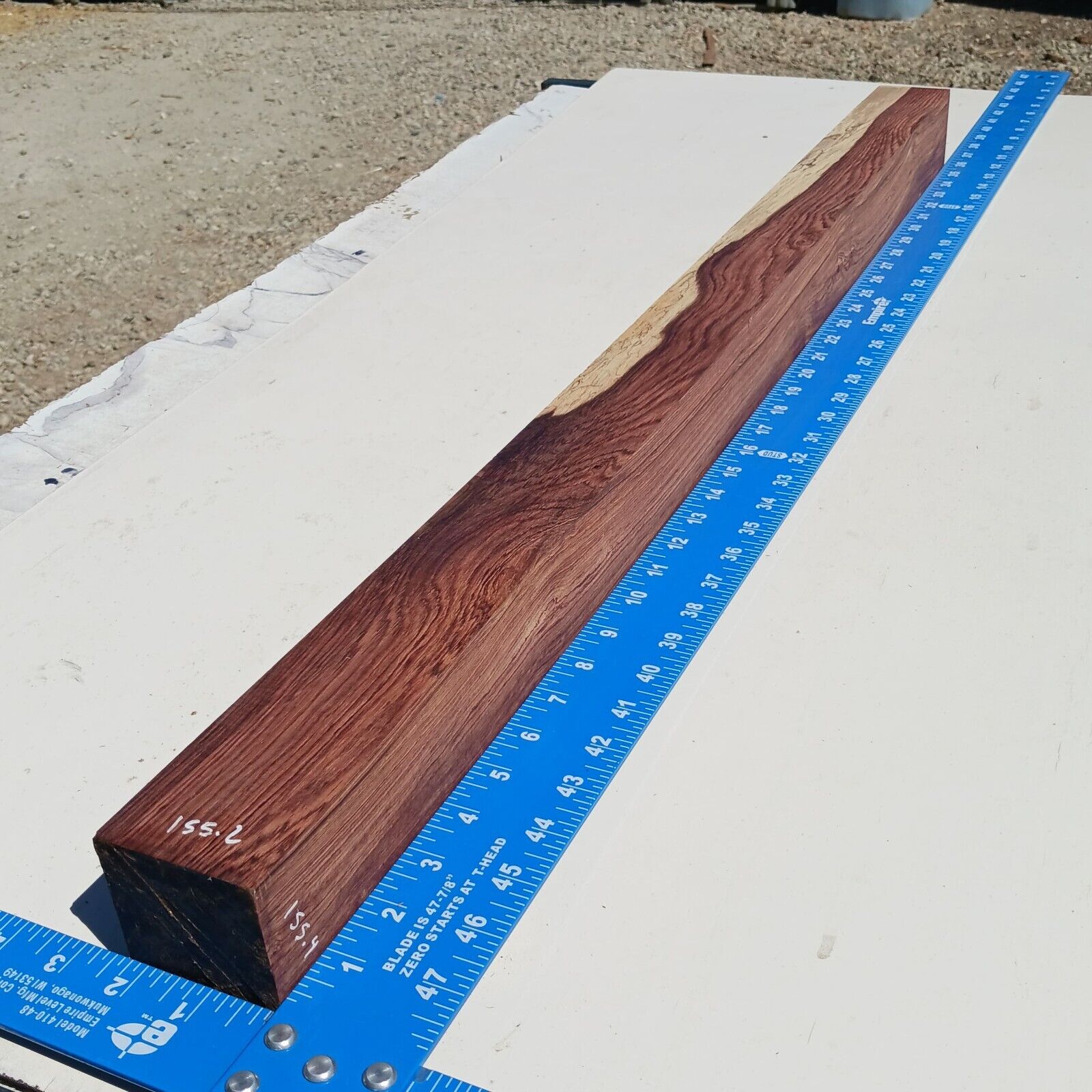 Honduran Rosewood G1 2.25x2.5x36 Blank Wood for Woodworking Projects 2 Honduran Rosewood G1 2.25x2.5x36 Blank Wood for Woodworking Projects - Image 2