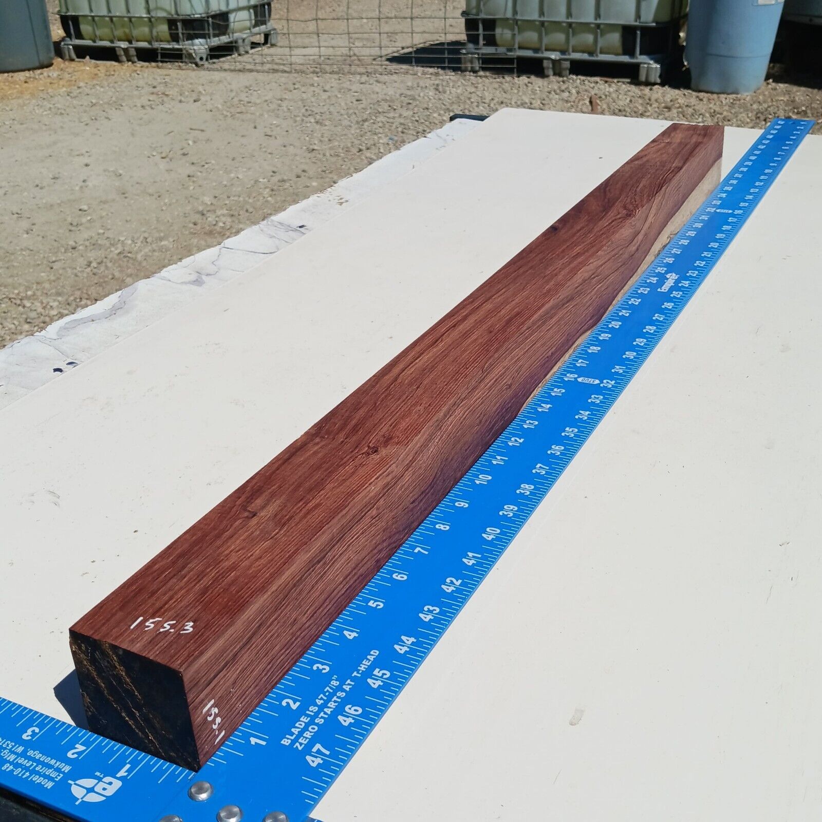 Honduran Rosewood G1 2.25x2.5x36 Blank Wood for Woodworking Projects 3 Honduran Rosewood G1 2.25x2.5x36 Blank Wood for Woodworking Projects - Image 3