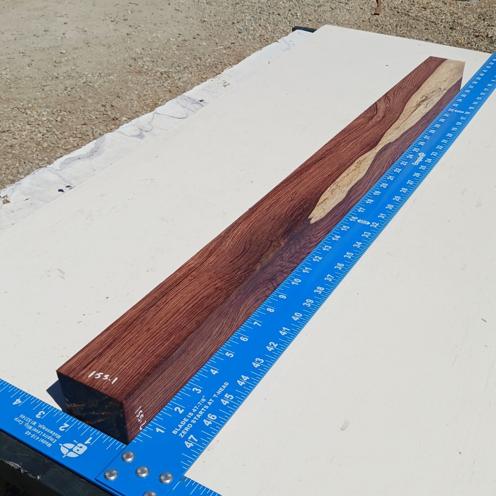 Honduran Rosewood G1 2.25x2.5x36 Blank Wood for Woodworking Projects 4 Honduran Rosewood G1 2.25x2.5x36 Blank Wood for Woodworking Projects - Image 4