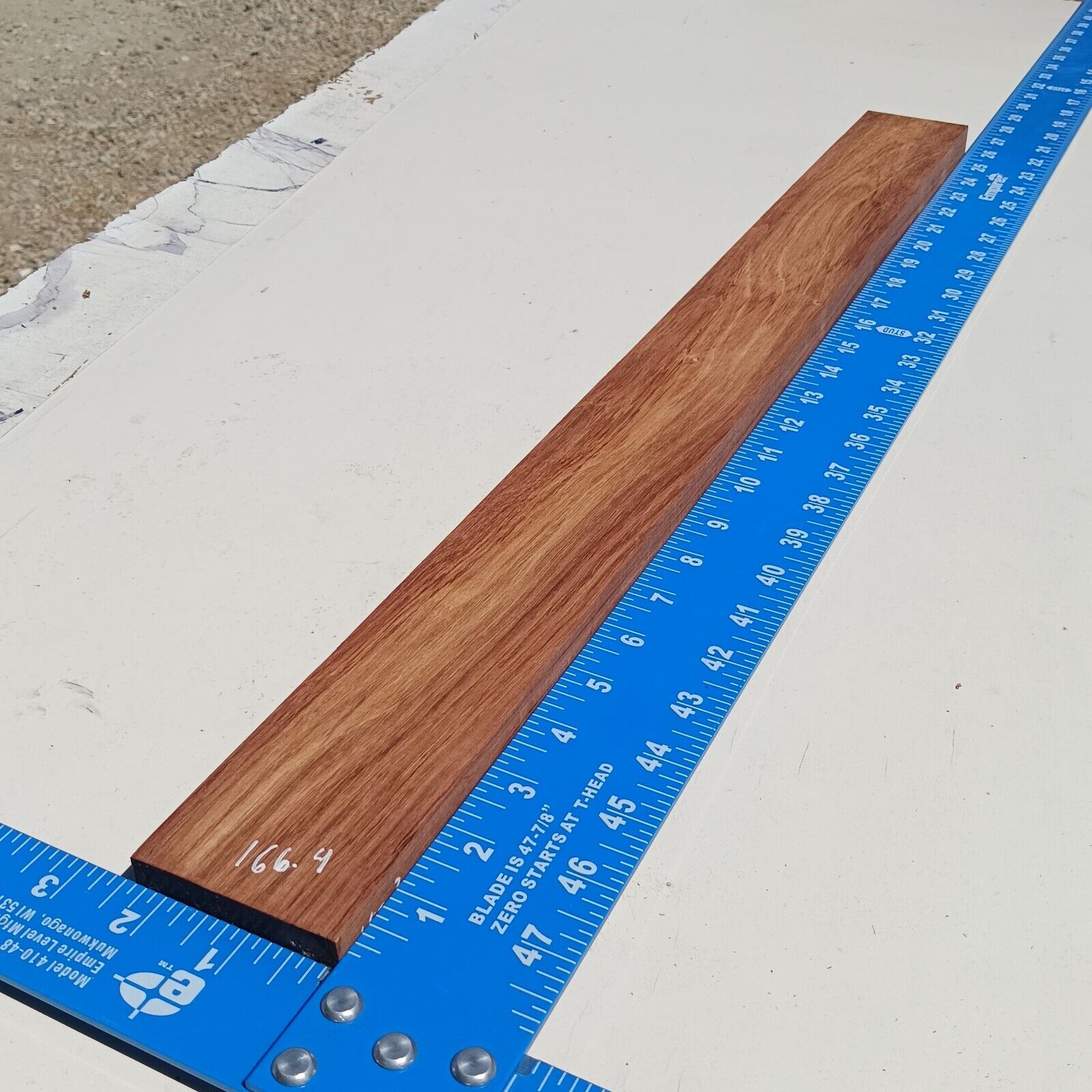 Honduran Rosewood G1 0.875x2.375x25.75 Blank Wood for Woodworking Projects 1 Honduran Rosewood G1 0.875x2.375x25.75 Blank Wood for Woodworking Projects