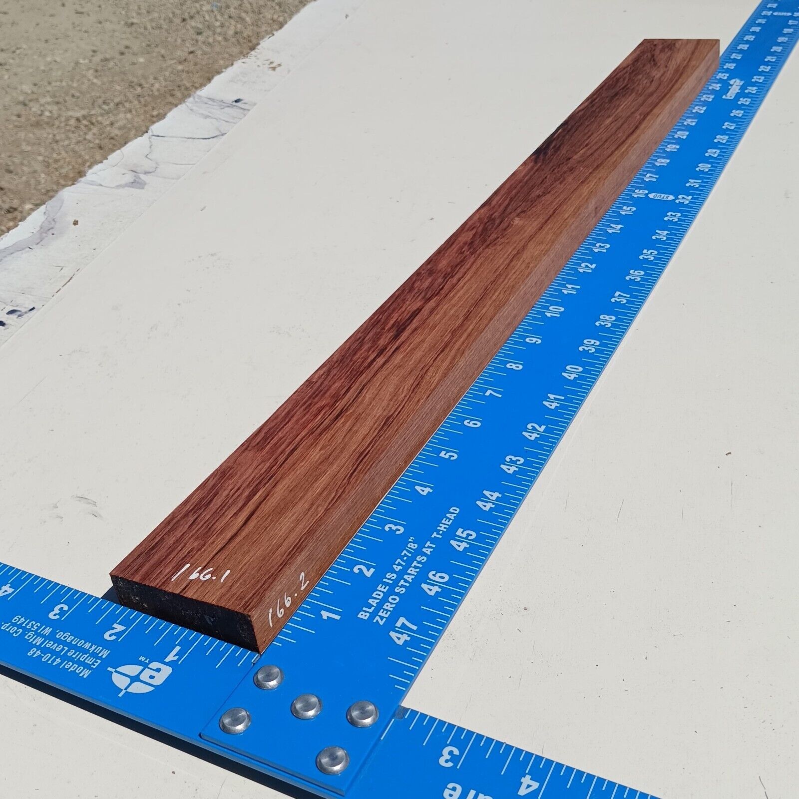 Honduran Rosewood G1 0.875x2.375x25.75 Blank Wood for Woodworking Projects 4 Honduran Rosewood G1 0.875x2.375x25.75 Blank Wood for Woodworking Projects - Image 4
