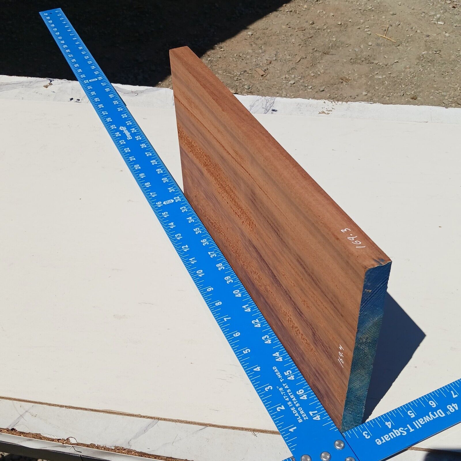 Honduran Rosewood G1 0.875x8.625x16.5 Blank Wood for Woodworking Projects 3 Honduran Rosewood G1 0.875x8.625x16.5 Blank Wood for Woodworking Projects - Image 3