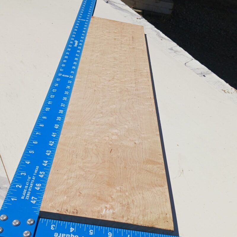 Birdseye Maple 0.875x7.25x32.125 Blank Wood for Woodworking Projects 7 57 280