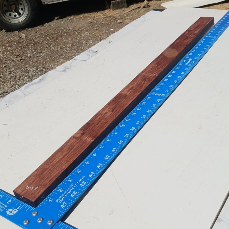Honduran Rosewood G1 1.125x2x37 Blank Wood for Woodworking Projects