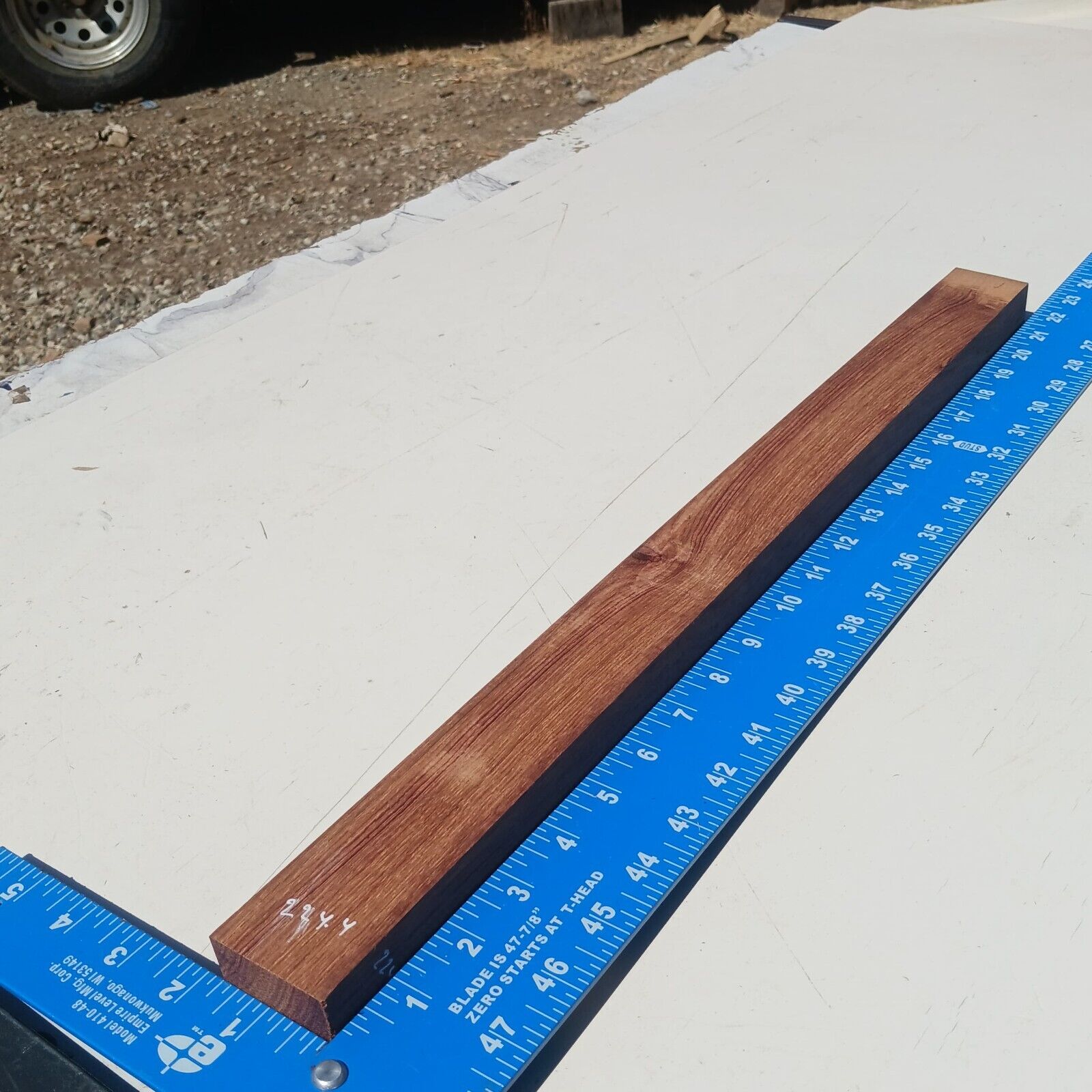 Honduran Rosewood G1 1x1.625x22.5 Blank Wood for Woodworking Projects 4 Honduran Rosewood G1 1x1.625x22.5 Blank Wood for Woodworking Projects - Image 4