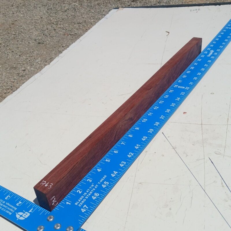 Honduran Rosewood G1 0.875x1.875x24.25 Blank Wood for Woodworking Projects 6 57 339