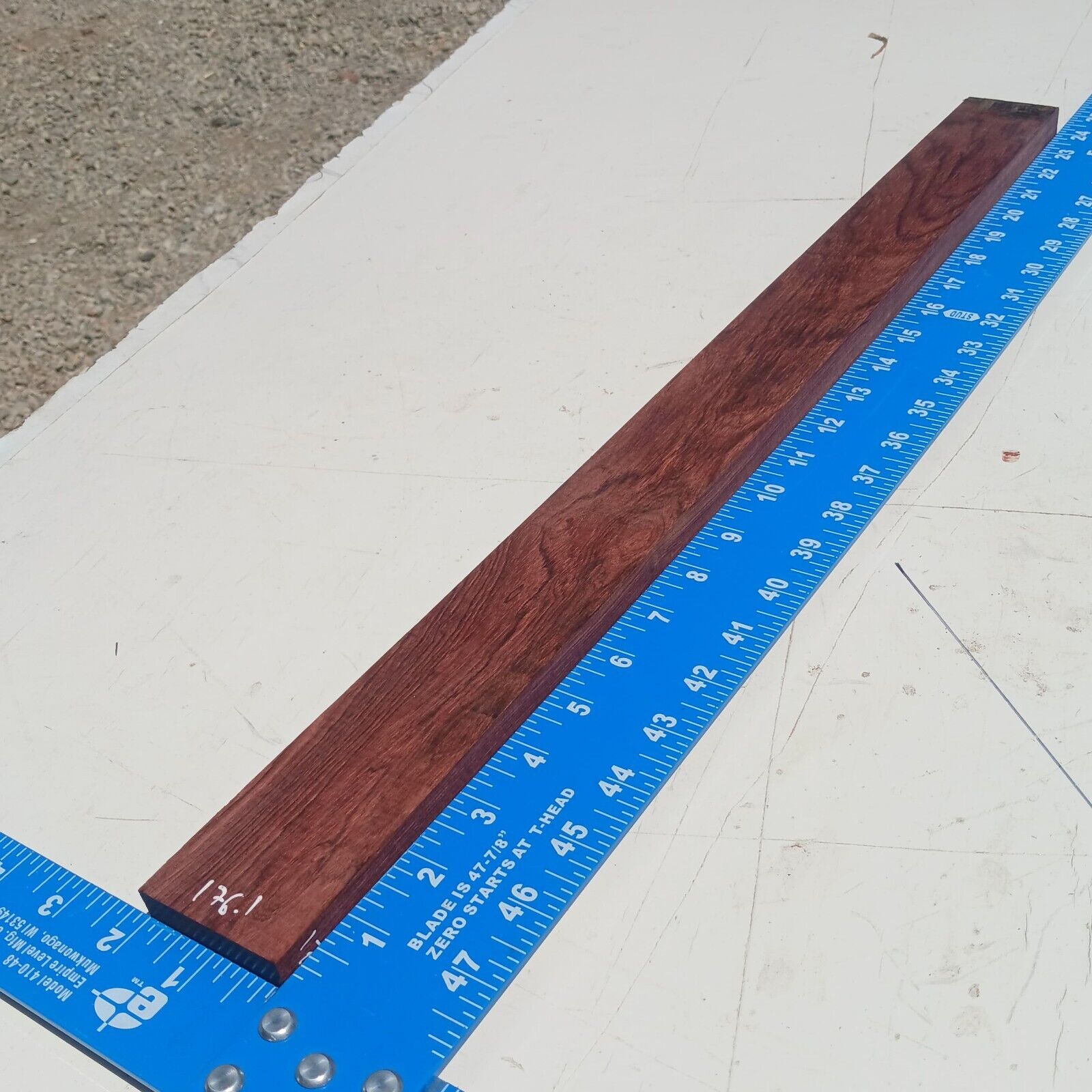 Honduran Rosewood G1 0.875x1.875x24.25 Blank Wood for Woodworking Projects 4 Honduran Rosewood G1 0.875x1.875x24.25 Blank Wood for Woodworking Projects - Image 4