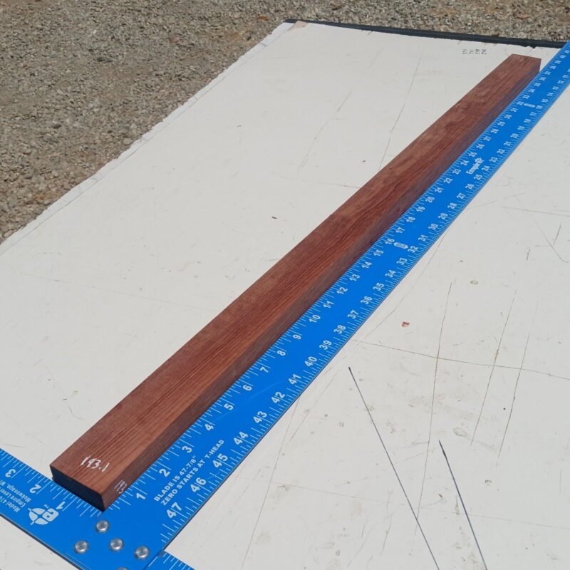 Honduran Rosewood G1 1.125x1.75x37 Blank Wood for Woodworking Projects