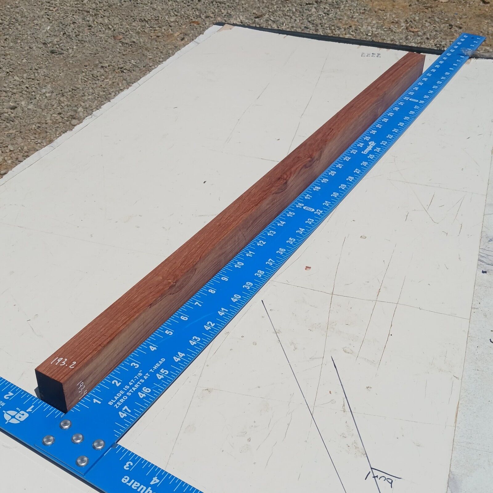 Honduran Rosewood G1 1.125x1.75x37 Blank Wood for Woodworking Projects 2 Honduran Rosewood G1 1.125x1.75x37 Blank Wood for Woodworking Projects - Image 2