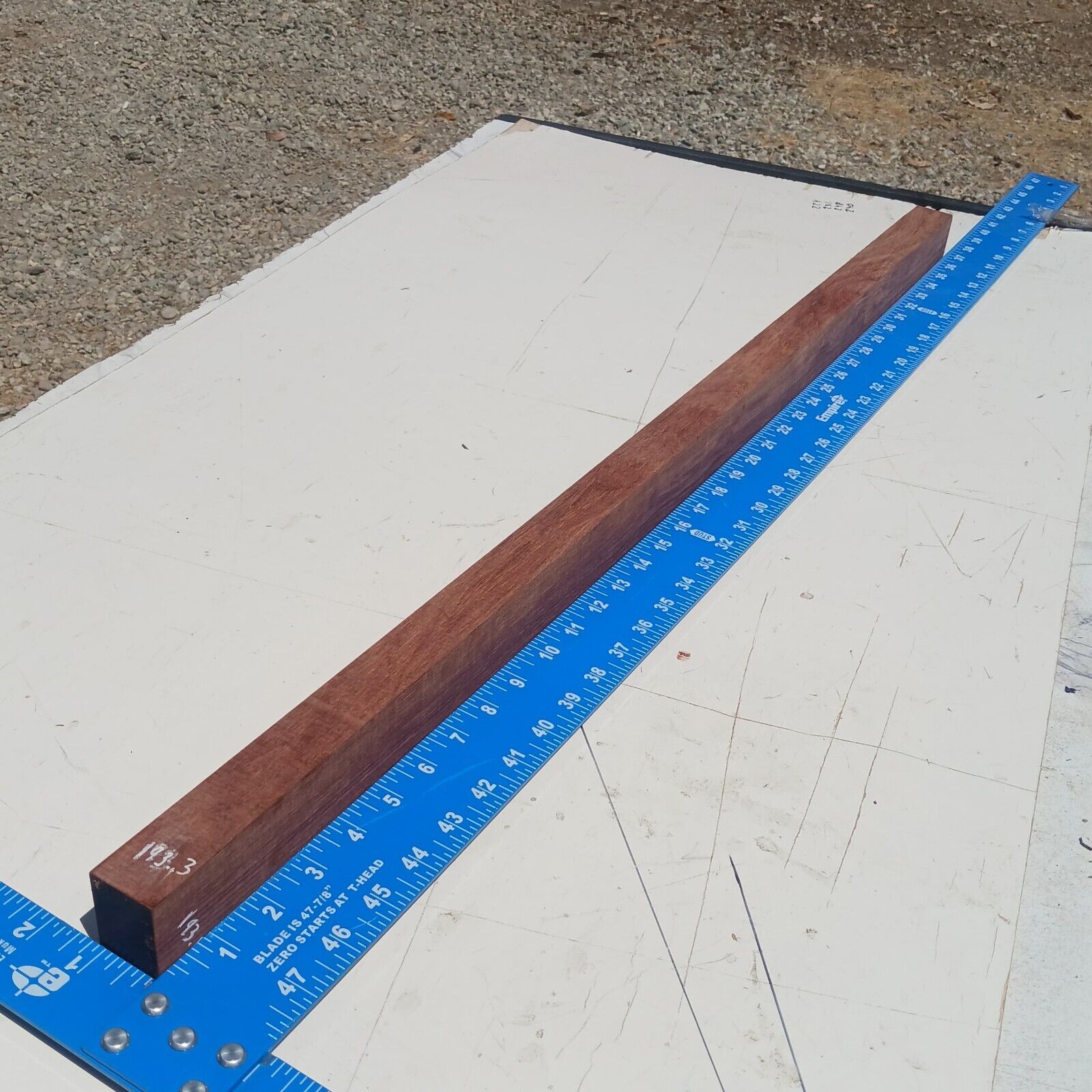 Honduran Rosewood G1 1.125x1.75x37 Blank Wood for Woodworking Projects 3 Honduran Rosewood G1 1.125x1.75x37 Blank Wood for Woodworking Projects - Image 3