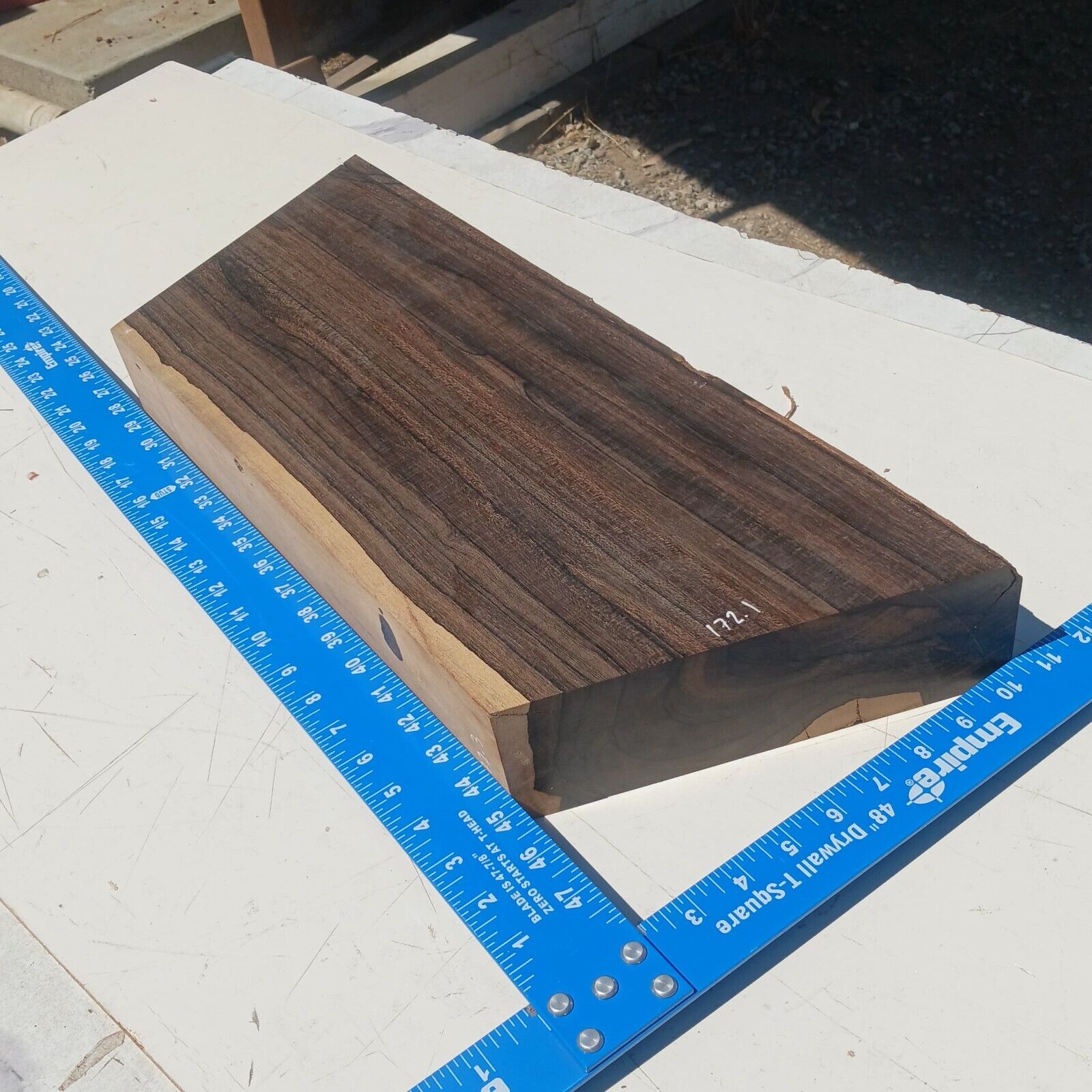 Ziricote G1 2.875x8.5x16.625 Blank Wood for Woodworking Projects 1 Ziricote G1 2.875x8.5x16.625 Blank Wood for Woodworking Projects