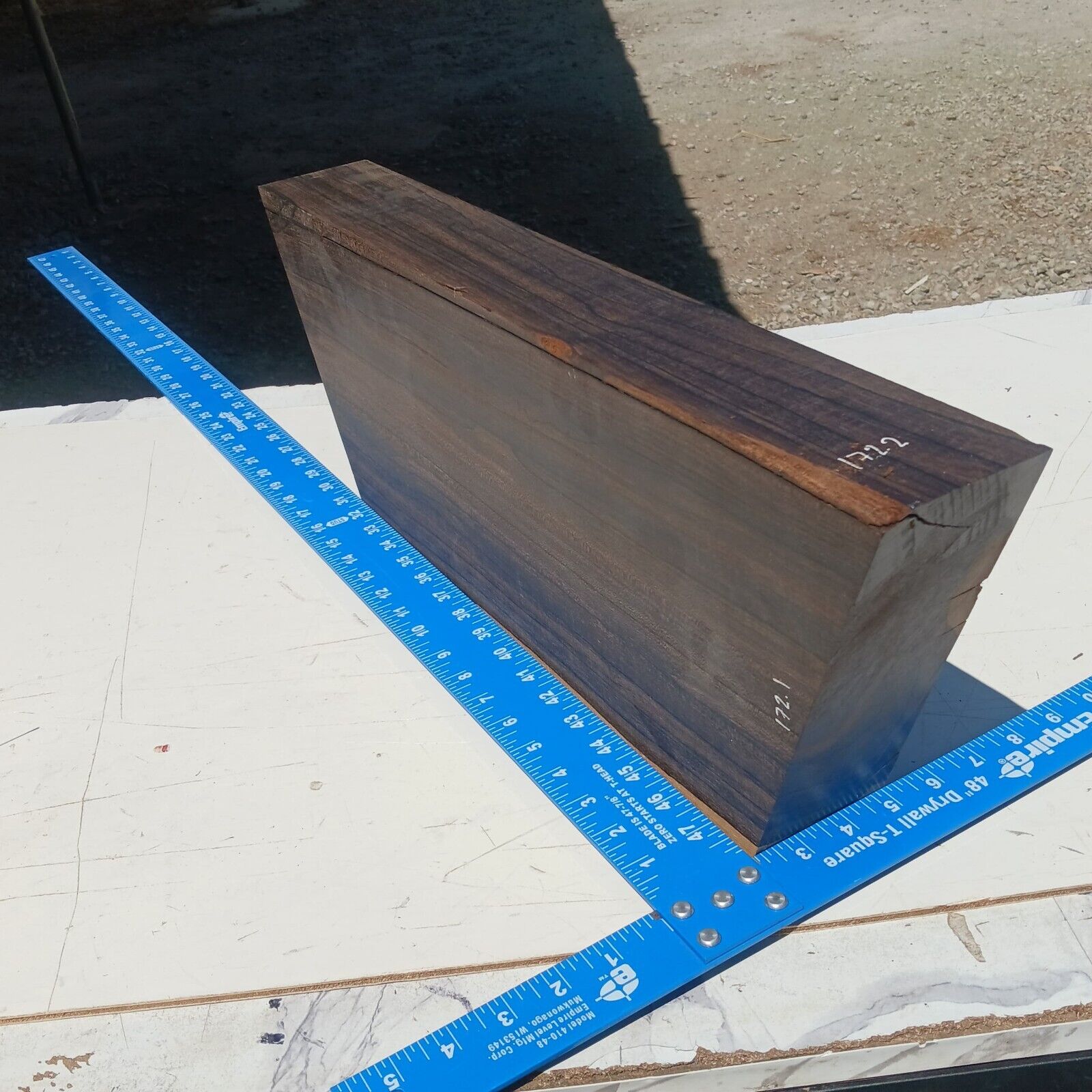 Ziricote G1 2.875x8.5x16.625 Blank Wood for Woodworking Projects 4 Ziricote G1 2.875x8.5x16.625 Blank Wood for Woodworking Projects - Image 4