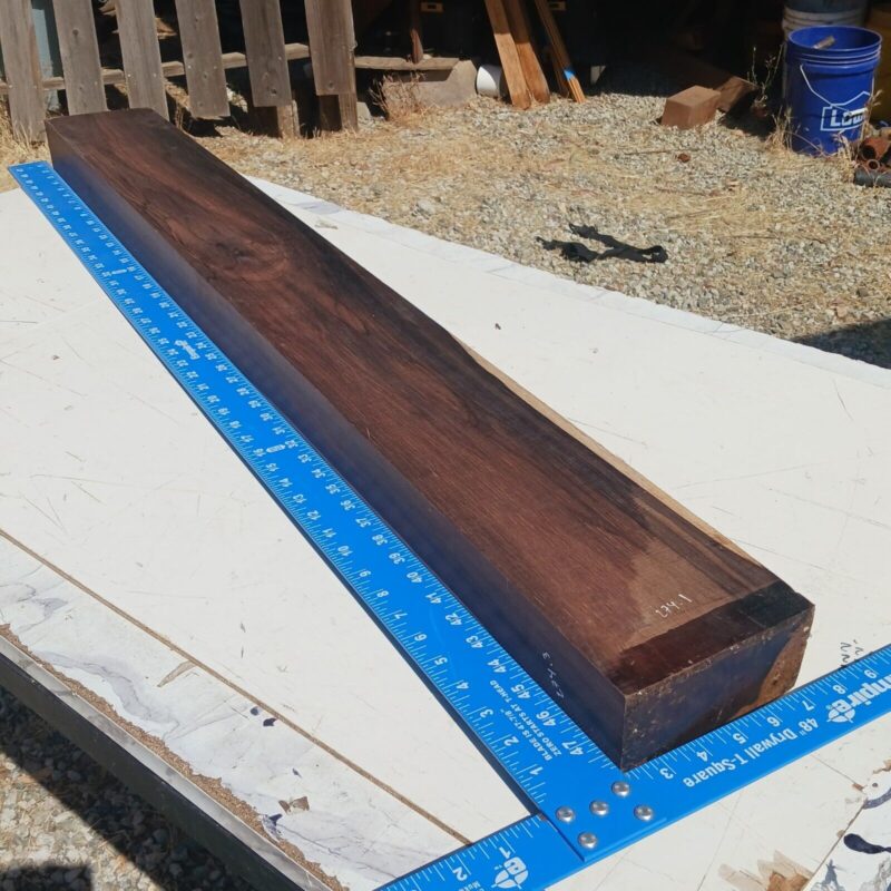 Dimensional Lumber 16 Braz1lian Rosewood G2 2.625x5.375x46.5 Blank Wood for Woodworking Projects