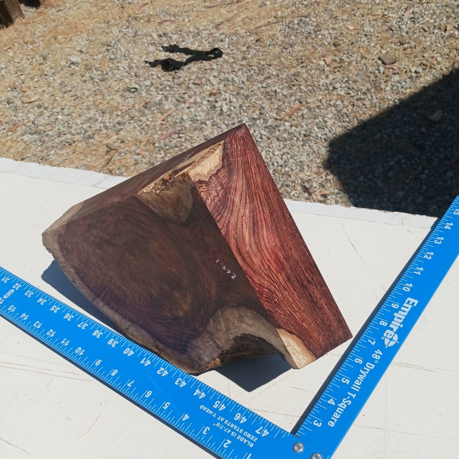 Honduran Rosewood Burl G2 2.625x8x12 Blank Wood for Woodworking Projects 2 Honduran Rosewood Burl G2 2.625x8x12 Blank Wood for Woodworking Projects - Image 2