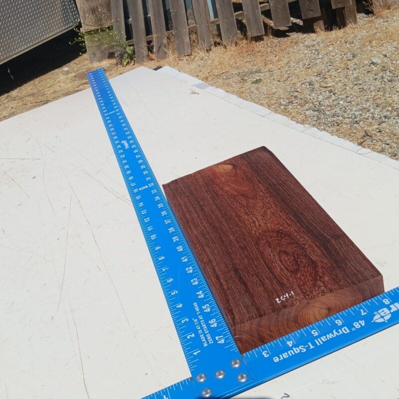 Granadillo G1 1.5x6x13.125 Blank Wood for Woodworking Projects 6 57 447