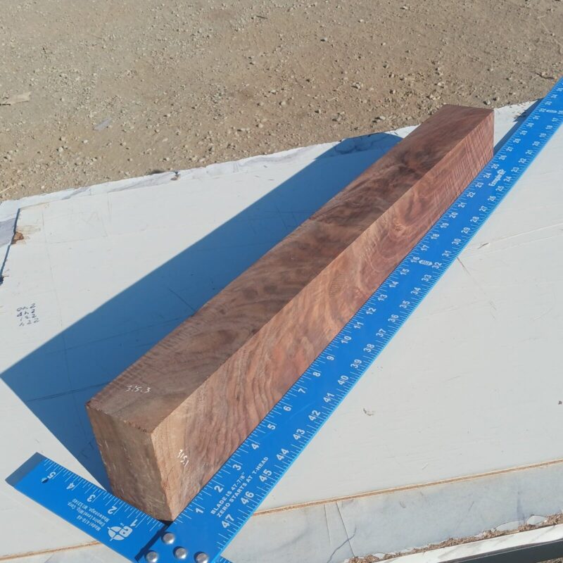 Claro Walnut G1 2.625x3.5x25.75 Blank Wood for Woodworking Projects 5 57 566