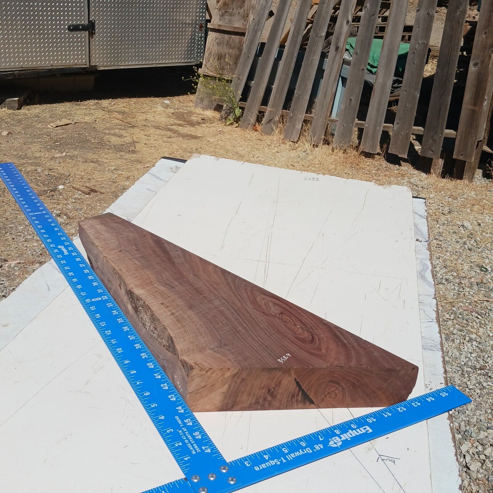 Claro Walnut G1 2.625x5x21.5 Blank Wood for Woodworking Projects 1 Claro Walnut G1 2.625x5x21.5 Blank Wood for Woodworking Projects