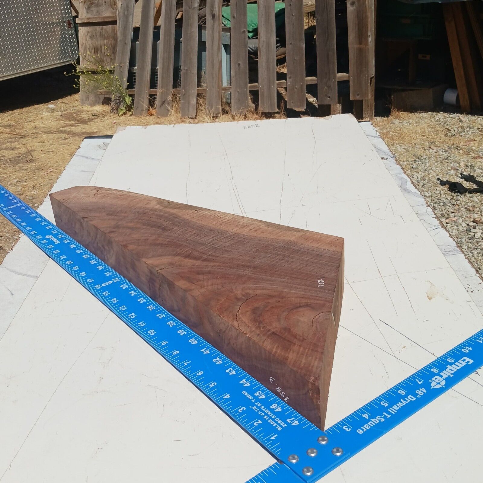Claro Walnut G1 2.625x5x21.5 Blank Wood for Woodworking Projects 4 Claro Walnut G1 2.625x5x21.5 Blank Wood for Woodworking Projects - Image 4