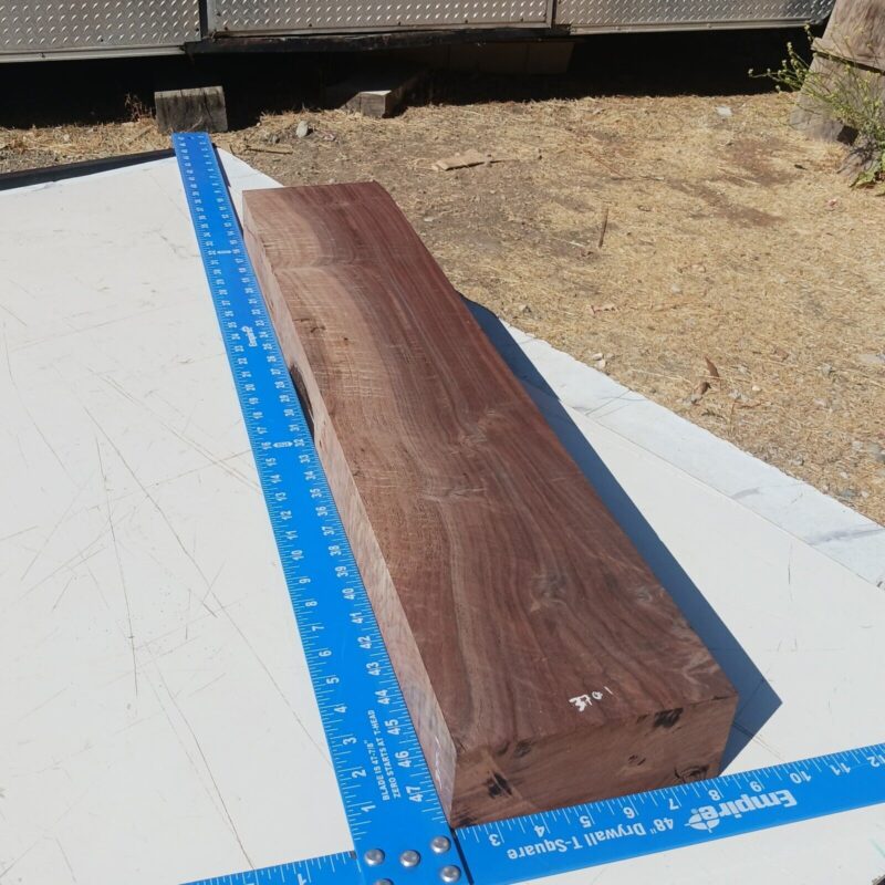Claro Walnut G1 2.625x6.25x33.25 Blank Wood for Woodworking Projects 7 57 662