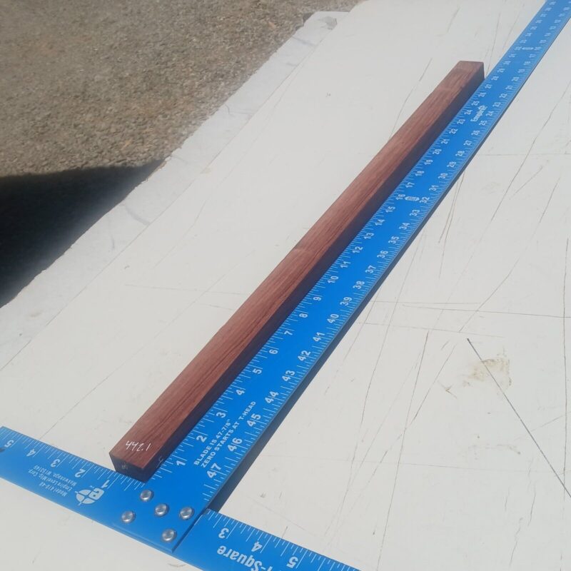 Honduran Rosewood G1 1.25x1.25x28 Blank Wood for Woodworking Projects