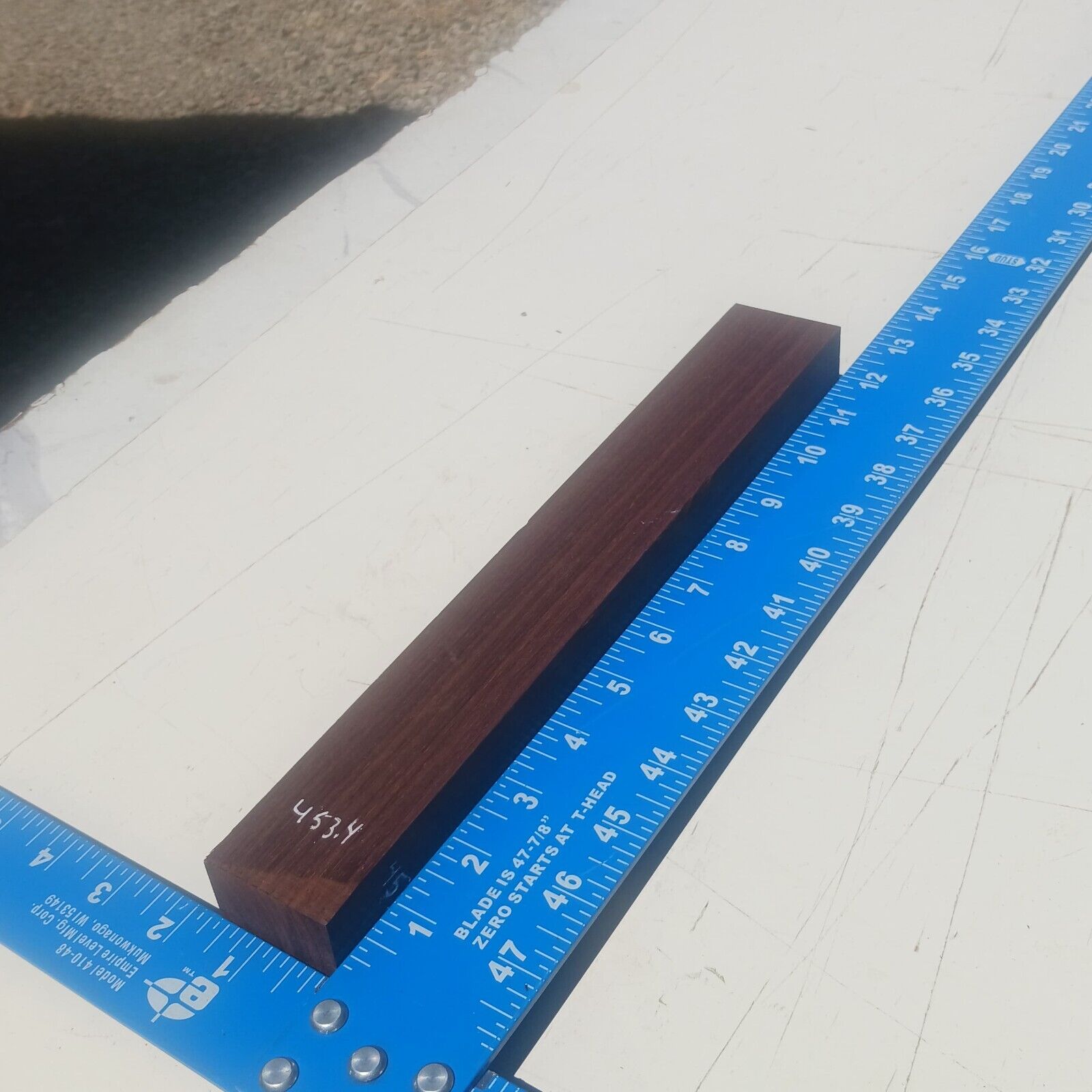 Indian Rosewood 1.375x1.625x11.875 Blank Wood for Woodworking Projects 1 Indian Rosewood 1.375x1.625x11.875 Blank Wood for Woodworking Projects