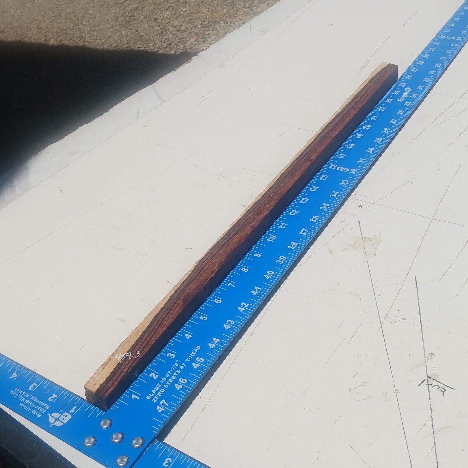 Honduran Rosewood G1 1x1.125x25.5 Blank Wood for Woodworking Projects 2 Honduran Rosewood G1 1x1.125x25.5 Blank Wood for Woodworking Projects - Image 2