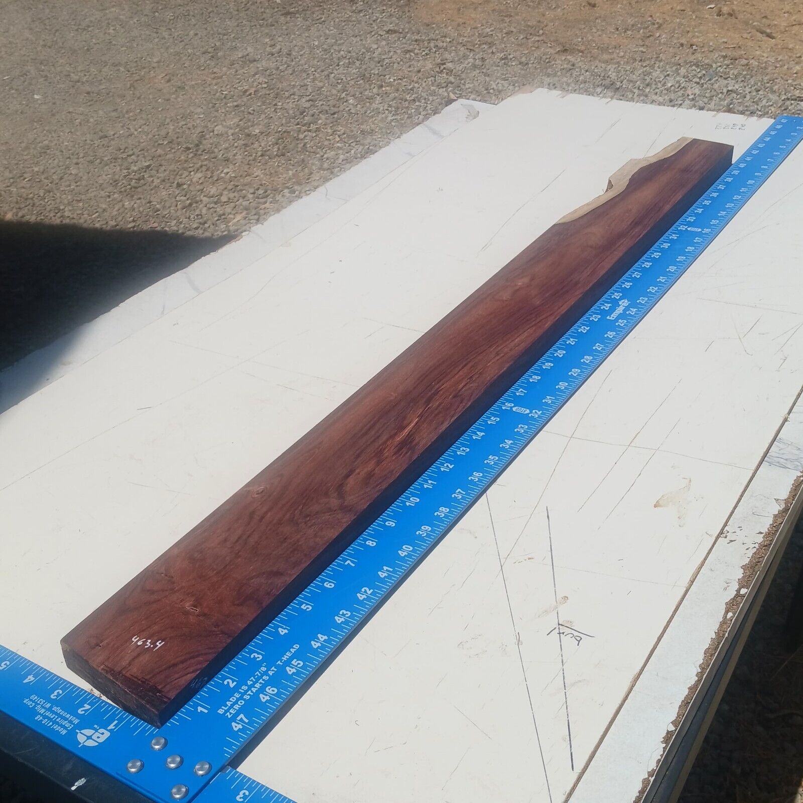 Honduran Rosewood G1 1.125x3.75x39.875 Blank Wood for Woodworking Projects 1 Honduran Rosewood G1 1.125x3.75x39.875 Blank Wood for Woodworking Projects