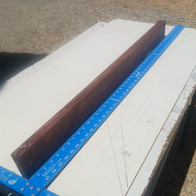 Honduran Rosewood G1 1.125x3.75x39.875 Blank Wood for Woodworking Projects 5 57 812